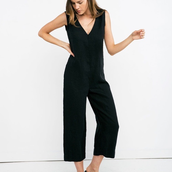 Rachel Craven Pants - Rachel Craven Sleeveless Jumpsuit  Linen Romper